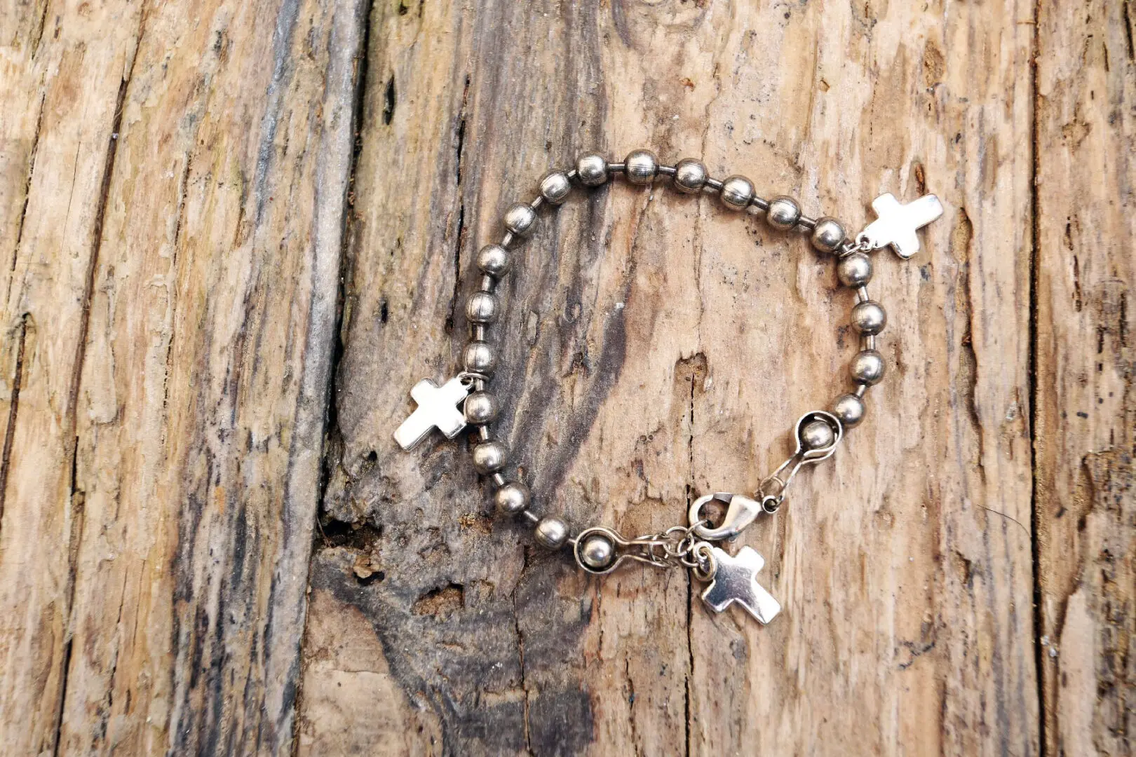 Three cross bracelet from Holy Land