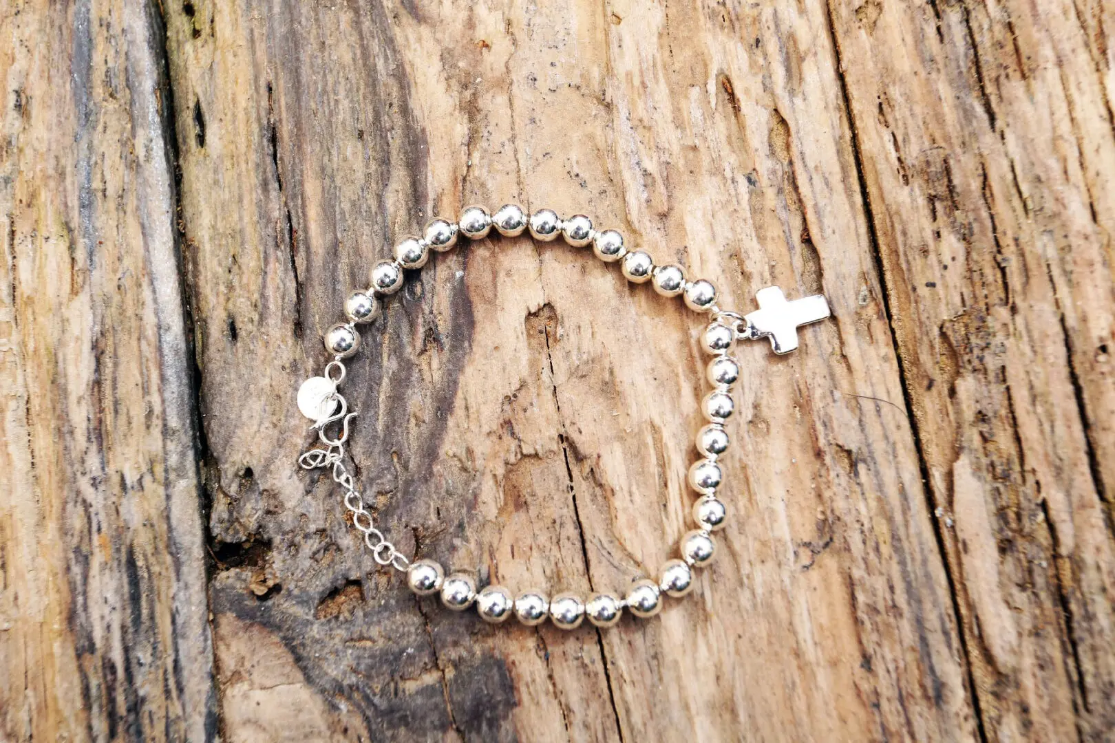 Cross bracelet from Holy Land